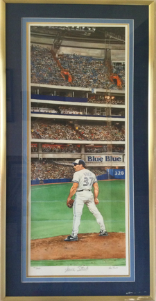 Picture Perfect by Les Tait Portrait of Dave Stieb of the Toronto Blue Jays  at Brian's Gallery