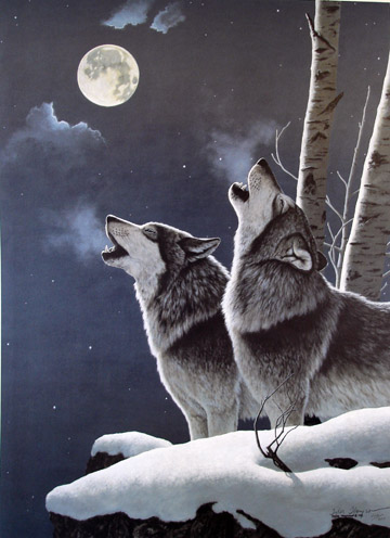 Wolves Art - Limited Edition Prints of wolves | Brians Gallery